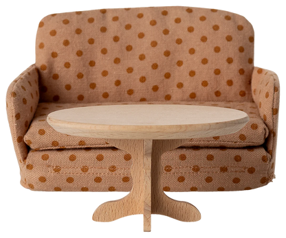 Coffee Table Oval - Nature (Mouse)