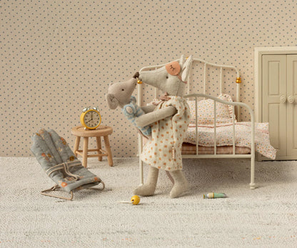 Mouse Clothes - Mum - Nightgown Light Grey