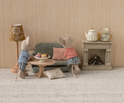 Coffee Table Oval - Nature (Mouse)