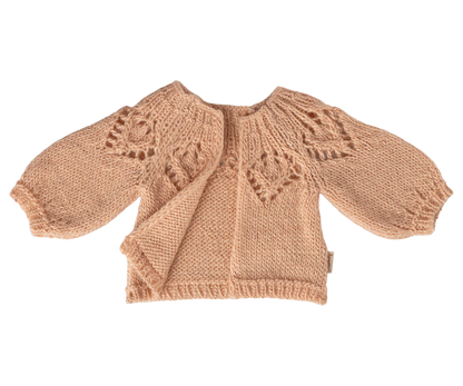 Size 3 - Knitted Cardigan Light Rose