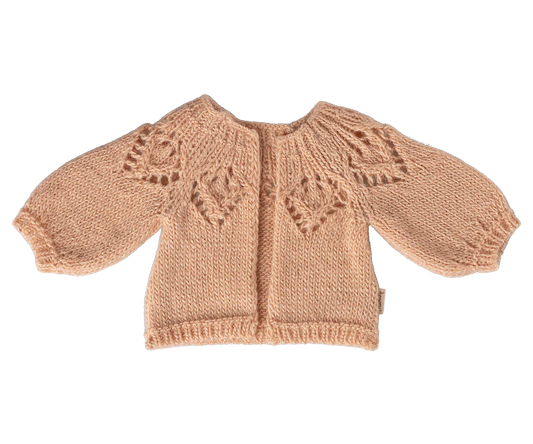Size 3 - Knitted Cardigan Light Rose