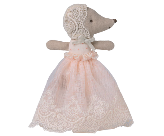 Baby Girl Mouse - Gown - Powder