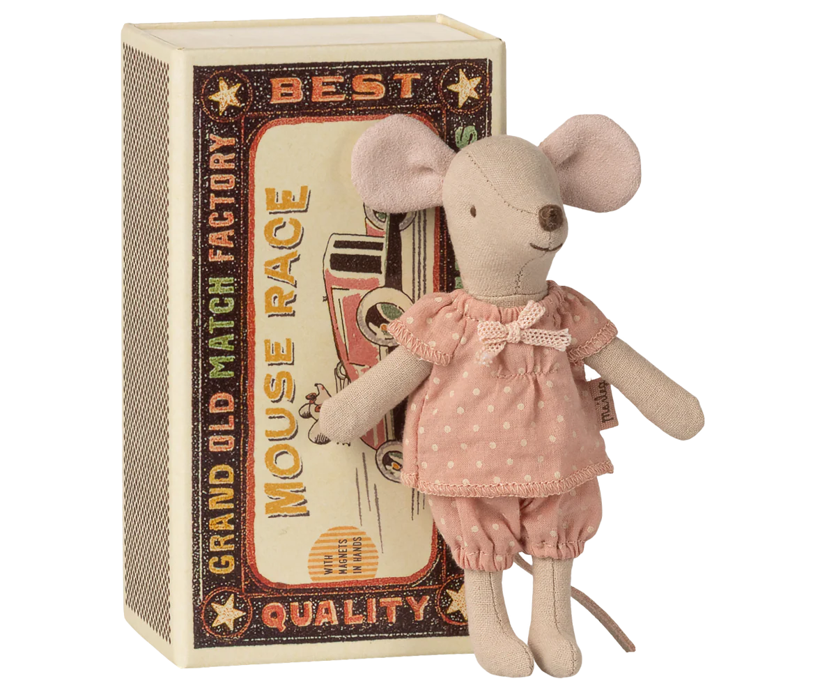 Big Sister Mouse - Matchbox - Pajama Set Pink