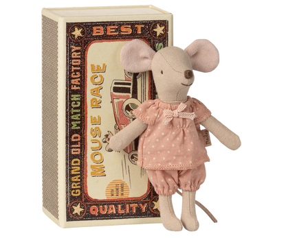 Big Sister Mouse - Matchbox - Pajama Set Pink