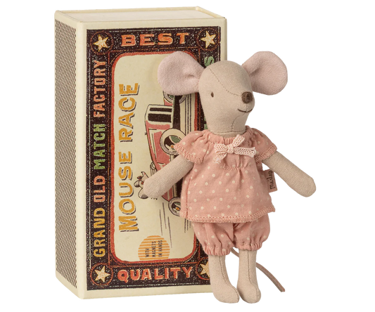 Big Sister Mouse - Matchbox - Pajama Set Pink