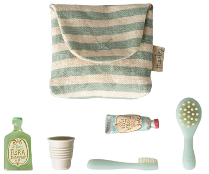 Toothbrush Set - Blue Stripe (Mouse)