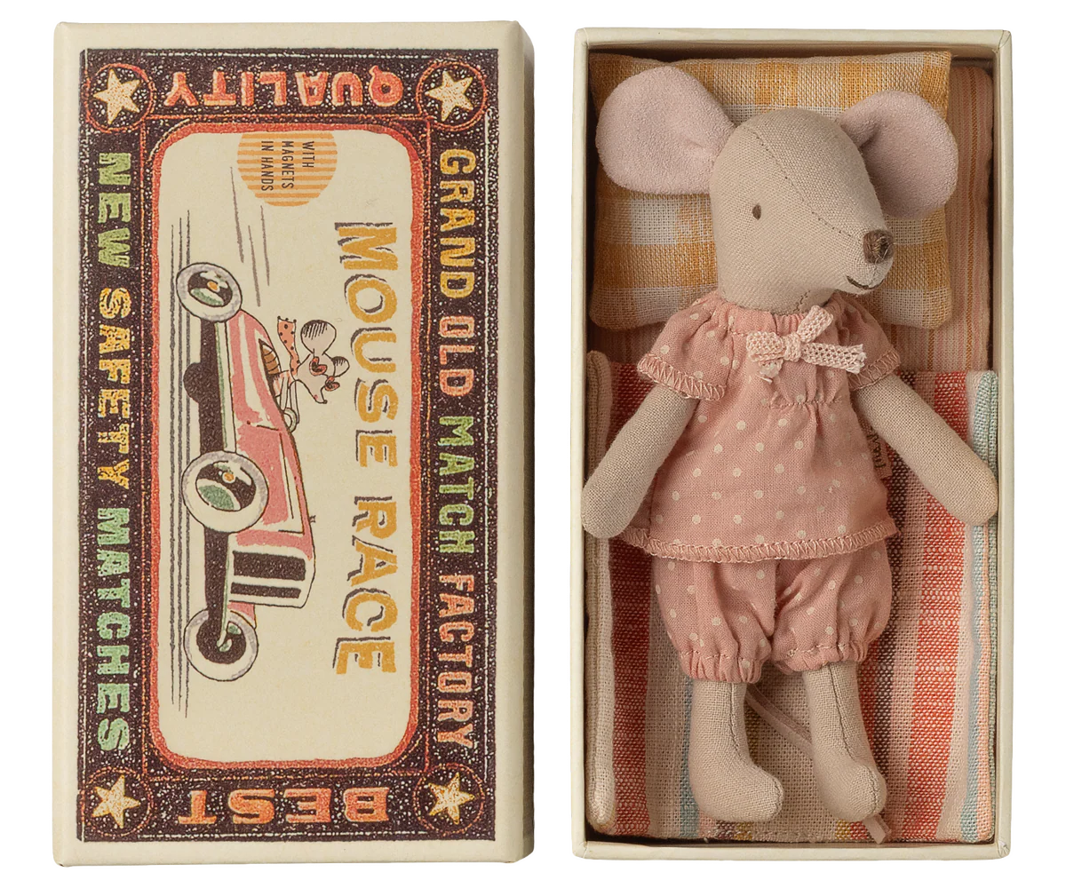 Big Sister Mouse - Matchbox - Pajama Set Pink