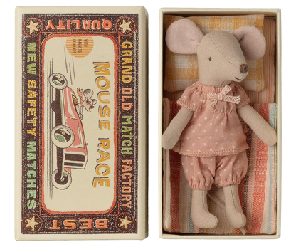 Big Sister Mouse - Matchbox - Pajama Set Pink
