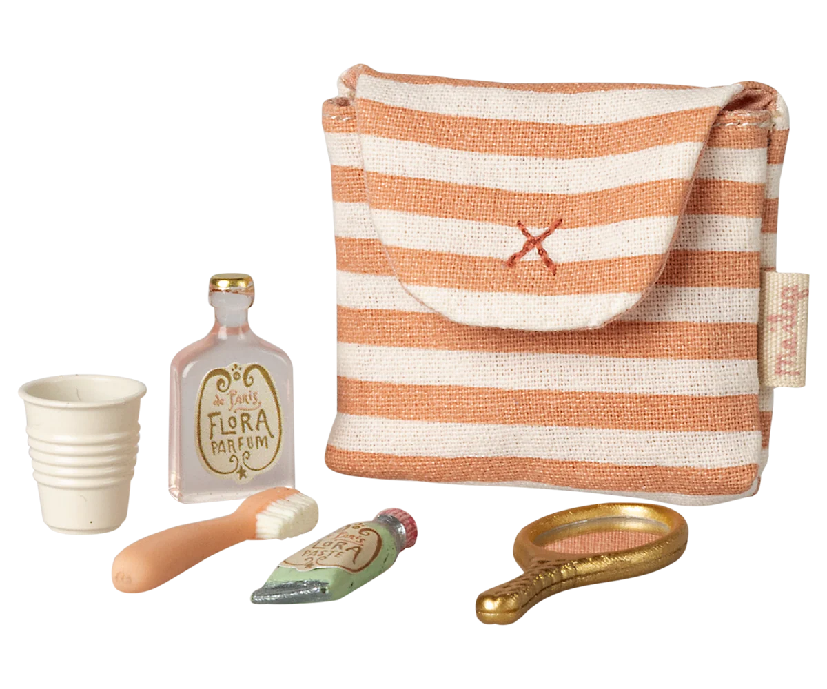 Toothbrush Set - Coral Stripe (Mouse)