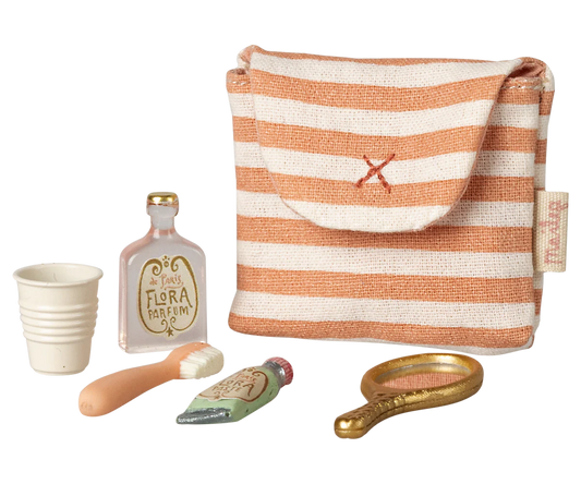 Toothbrush Set - Coral Stripe (Mouse)
