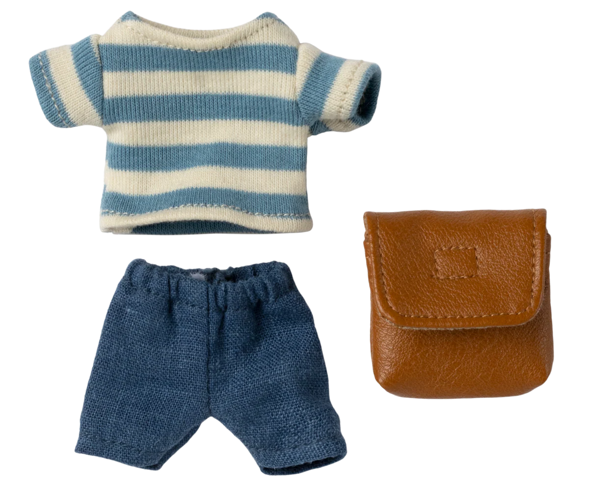 Mouse Clothes - Big Brother - Tricycle Mouse Brown