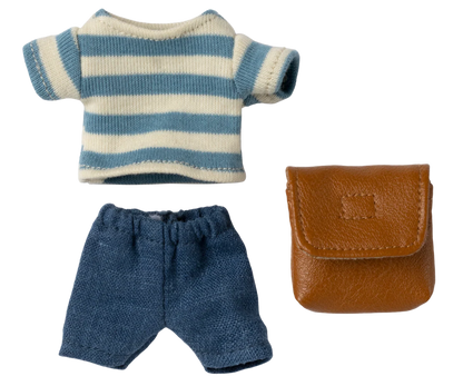 Mouse Clothes - Big Brother - Tricycle Mouse Brown