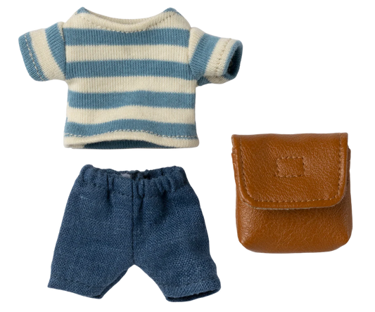 Mouse Clothes - Big Brother - Tricycle Mouse Brown