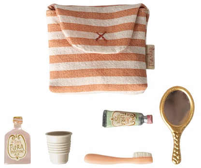 Toothbrush Set - Coral Stripe (Mouse)