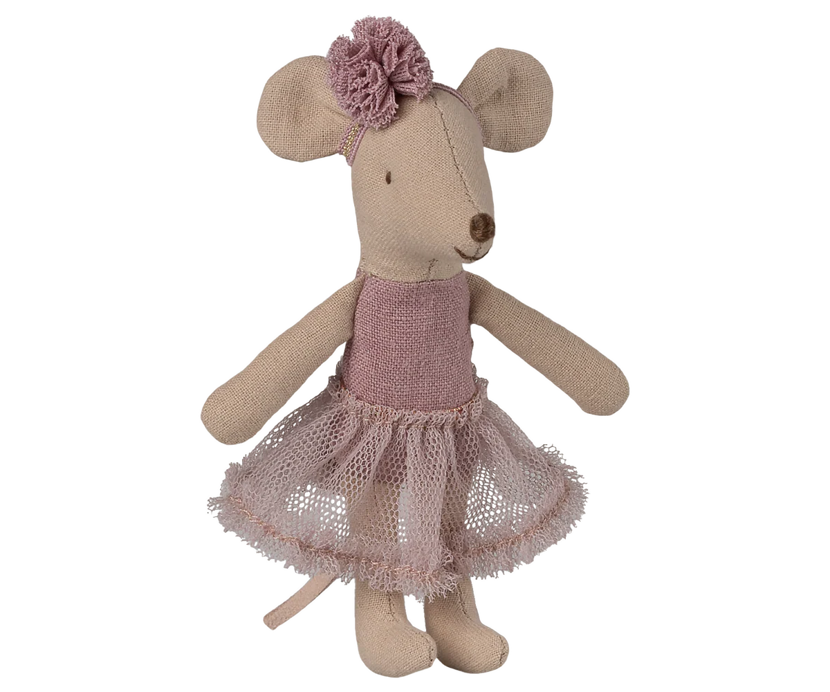 Little Sister Mouse - Ballerina - Heather