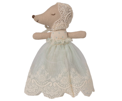 Baby Girl Mouse - Gown - Mint
