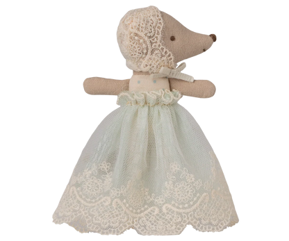 Baby Girl Mouse - Gown - Mint