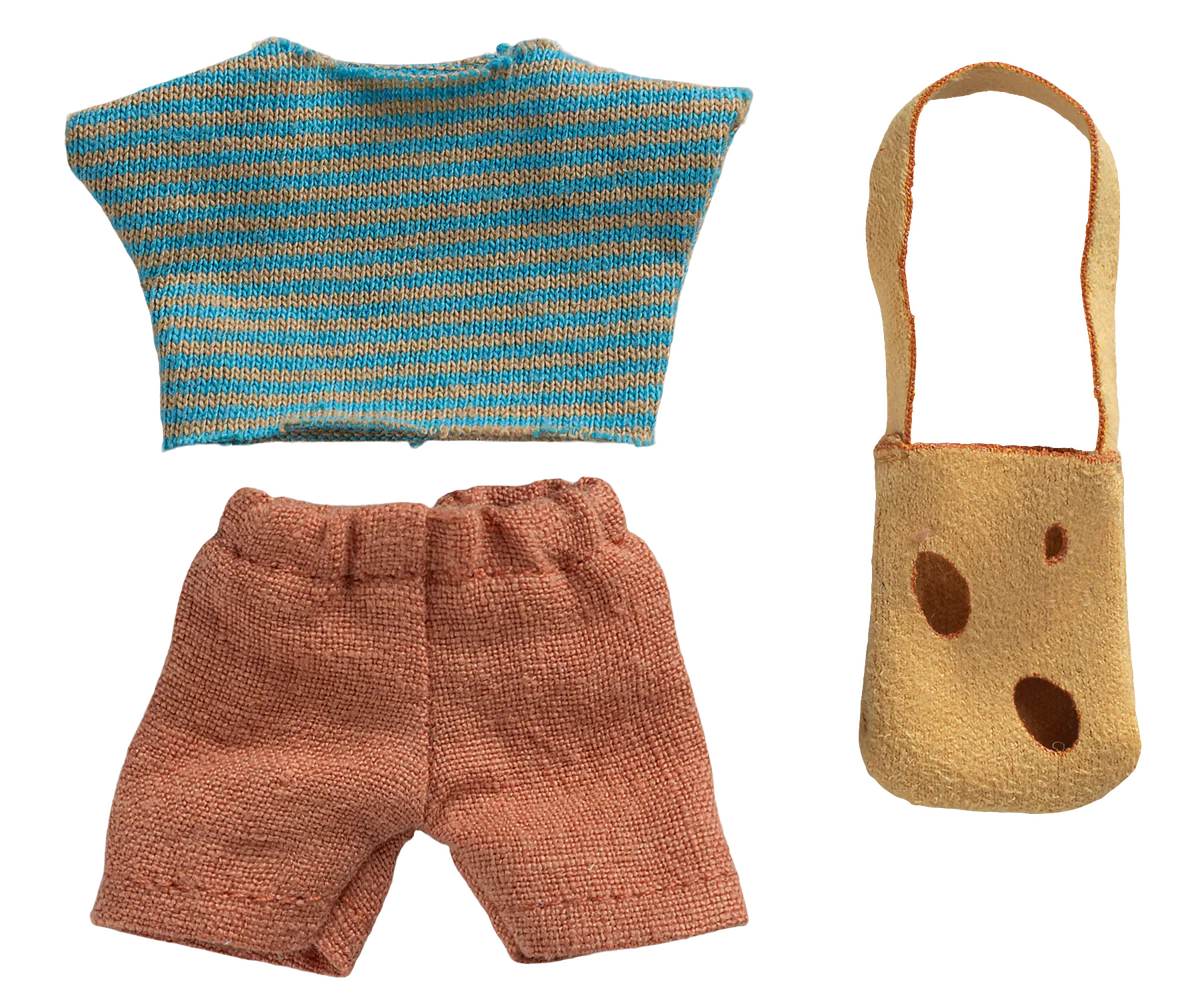 Mouse Clothes - Little Brother - Shirt, Pants & Bag