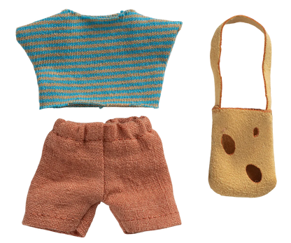 Mouse Clothes - Little Brother - Shirt, Pants & Bag