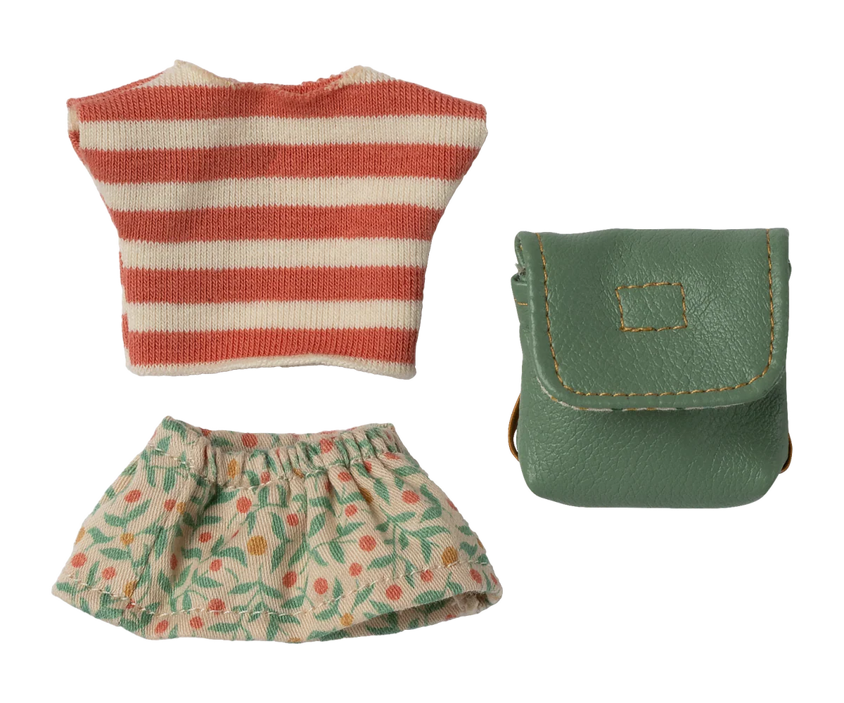Mouse Clothes - Big Sister - Tricycle Mouse Green