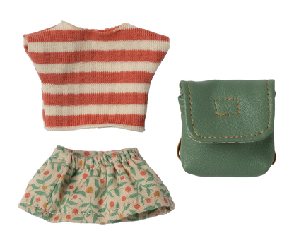 Mouse Clothes - Big Sister - Tricycle Mouse Green