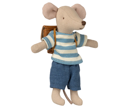Mouse Clothes - Big Brother - Tricycle Mouse Brown