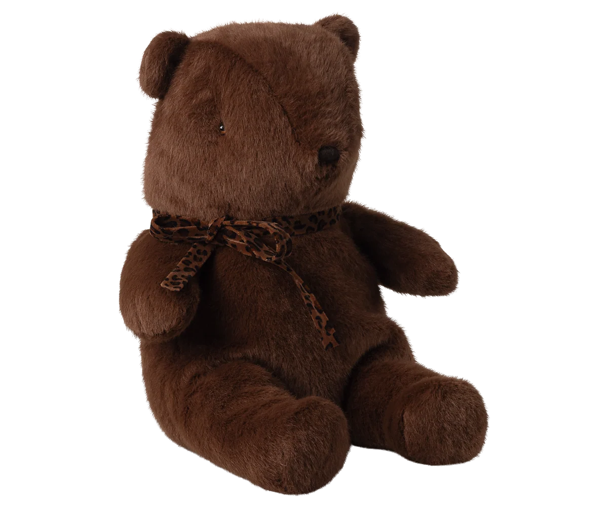 Teddy Bear Plush - Dark Chocolate - Medium