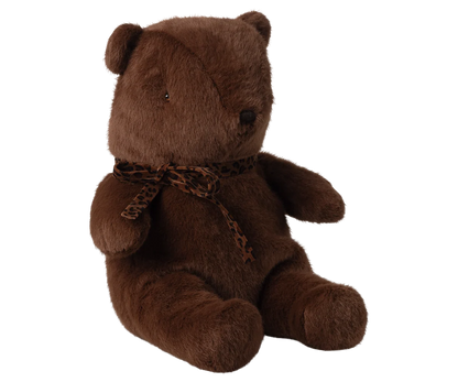 Teddy Bear Plush - Dark Chocolate - Medium