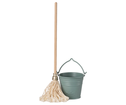 Bucket & Mop (Miniature)