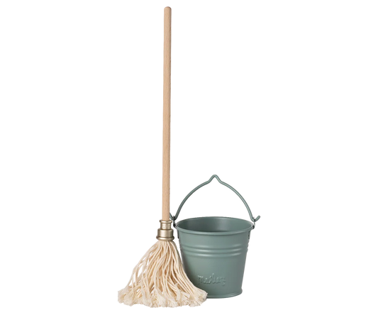 Bucket & Mop (Miniature)