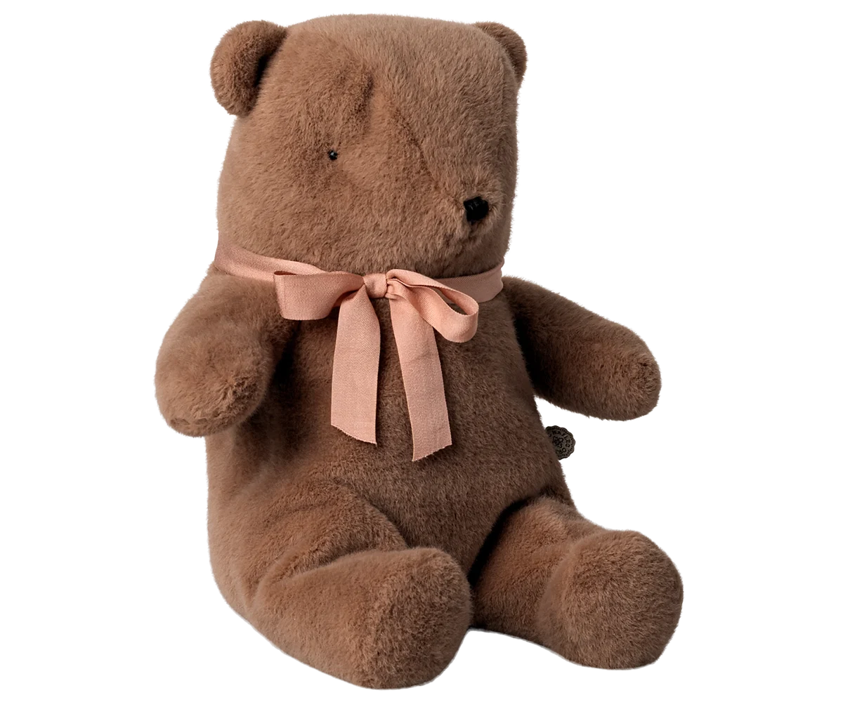 Teddy Bear Plush - Soft Brown - Medium