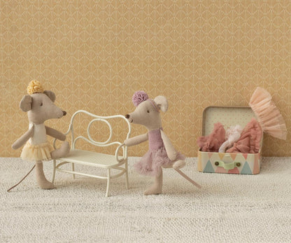 Little Sister Mouse - Ballerina - Off White