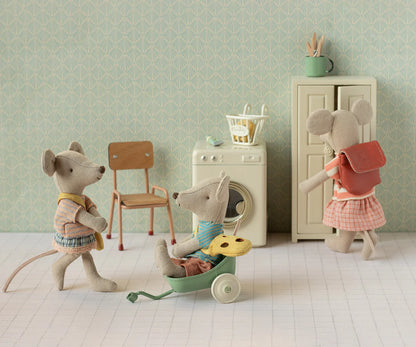 Mouse Clothes - Big Sister - Tricycle Mouse Coral (New Style)
