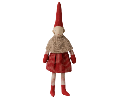 Pixy Girl with Knitted Cape - Size 2