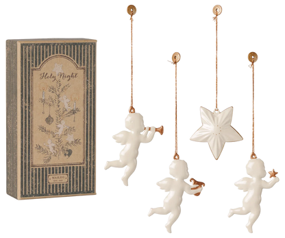 Ornament - Metal Holy Night Set
