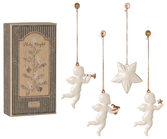 Ornament - Metal Holy Night Set
