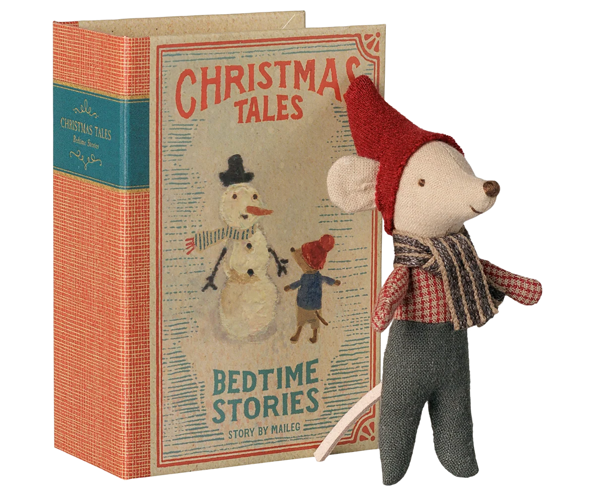 Baby Mouse in Christmas Book