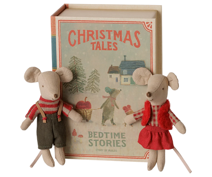 Little Brother & Sister Mouse in Christmas Book