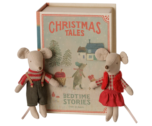 Little Brother & Sister Mouse in Christmas Book