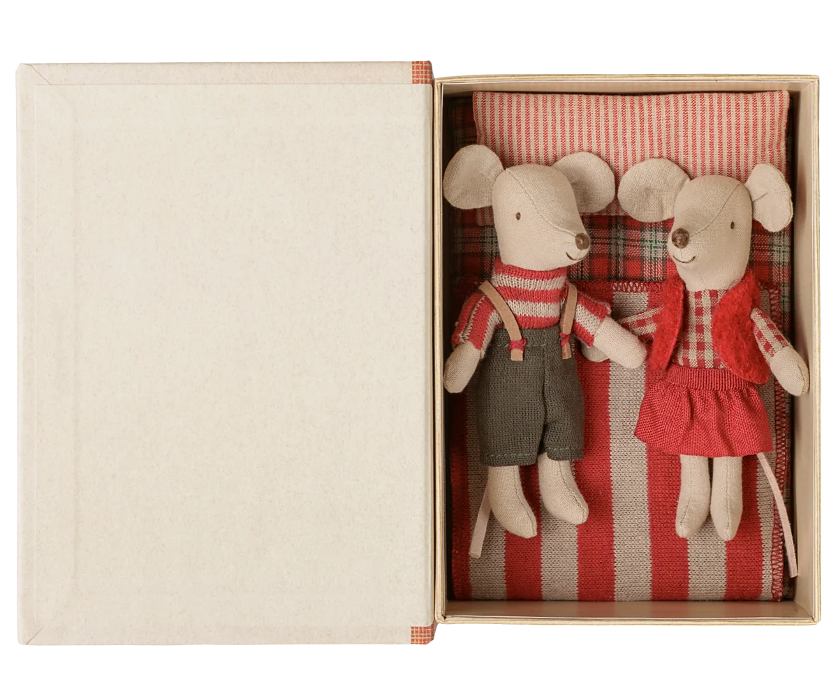 Little Brother & Sister Mouse in Christmas Book
