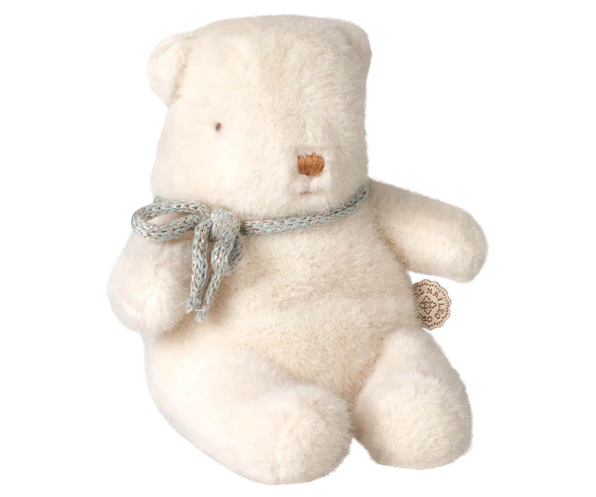 Teddy Bear Plush - Off White - Mini