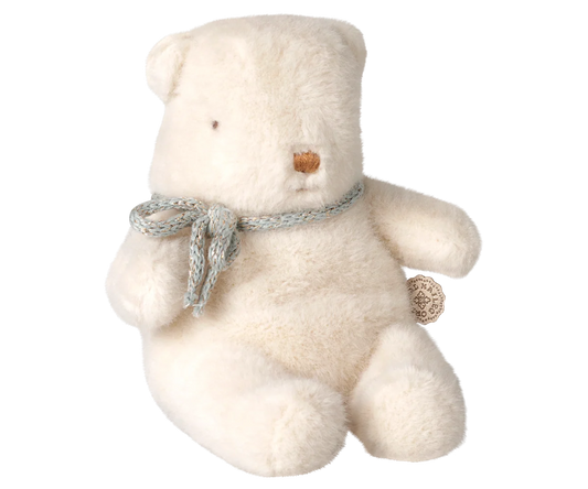 Teddy Bear Plush - Off White - Mini