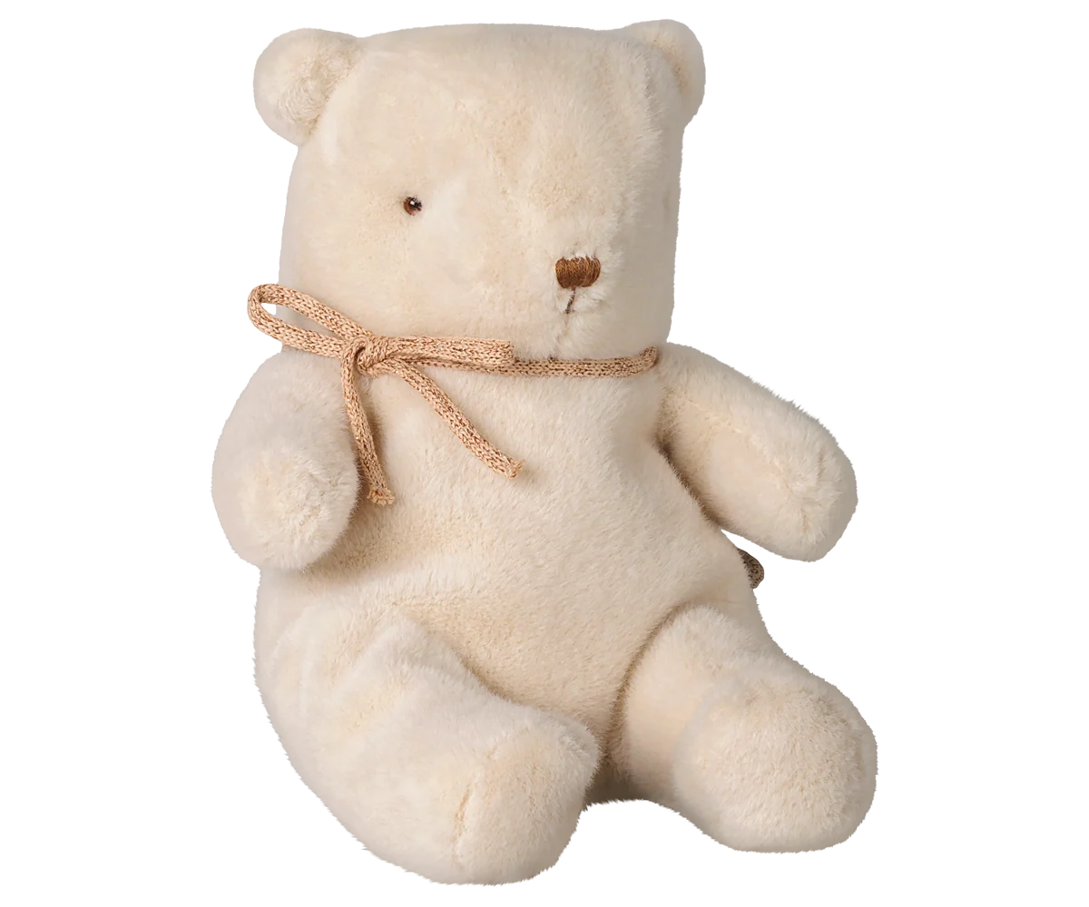 Teddy Bear Plush - Off White - Small