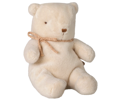 Teddy Bear Plush - Off White - Small