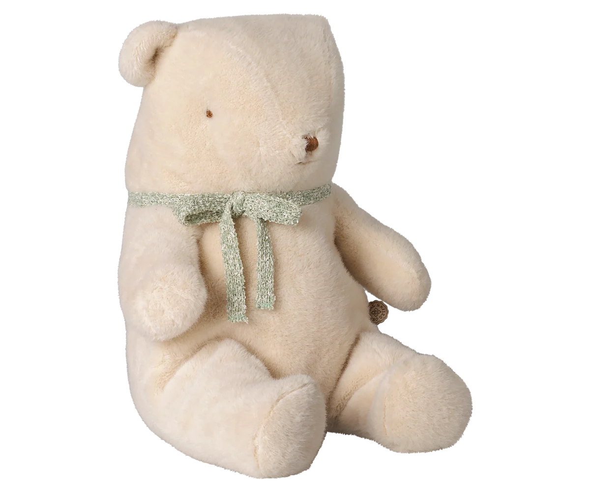 Teddy Bear Plush - Off White - Medium