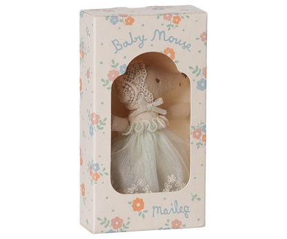 Baby Girl Mouse - Gown - Mint