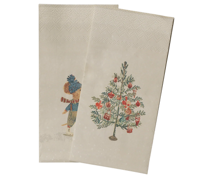 Paper Napkins - Maileg Christmas Mice