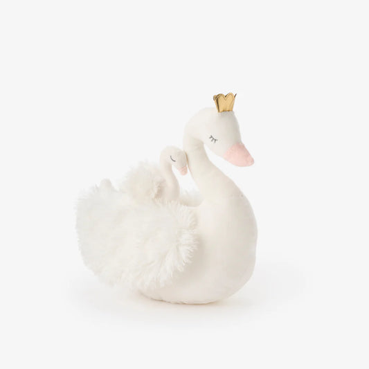 Plush Toy - Mama & Baby Swan (set of 2)
