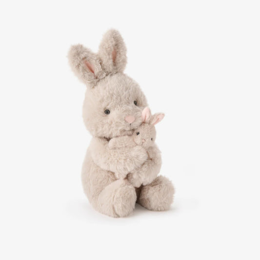 Plush Toy - Mama & Baby Bunny (set of 2)