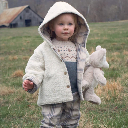 Sweater & Pant Set - Fair Isle Charcoal